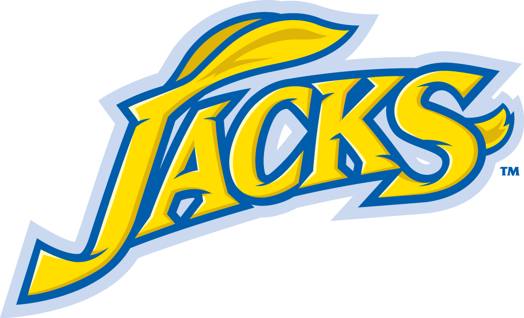 South Dakota State Jackrabbits 2008-Pres Wordmark Logo vinyl decal